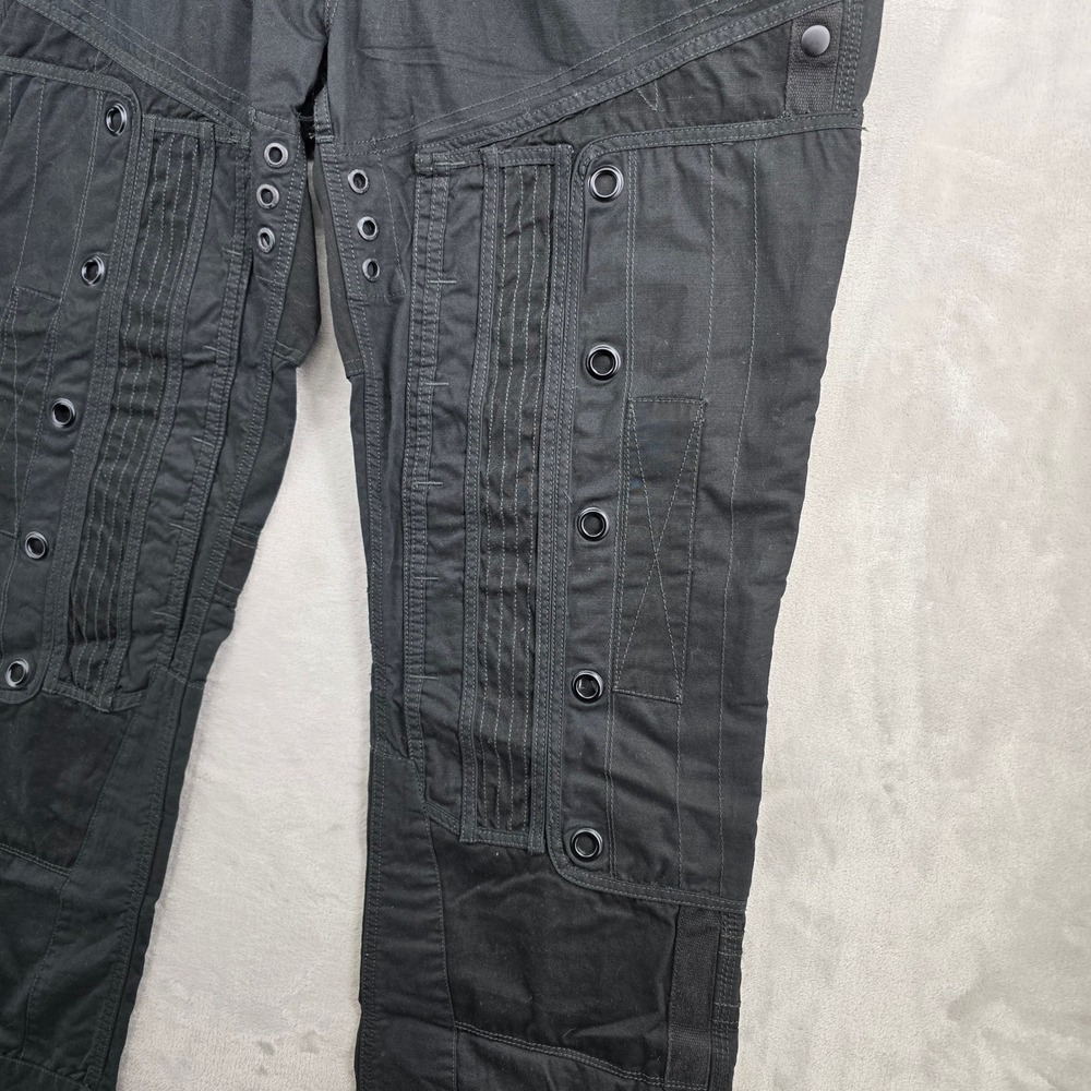 Polo Ralph Lauren Cargo Pants Mens 42x32 Utility Multi Black Paratrooper Flight‎ - Picture 6 of 14
